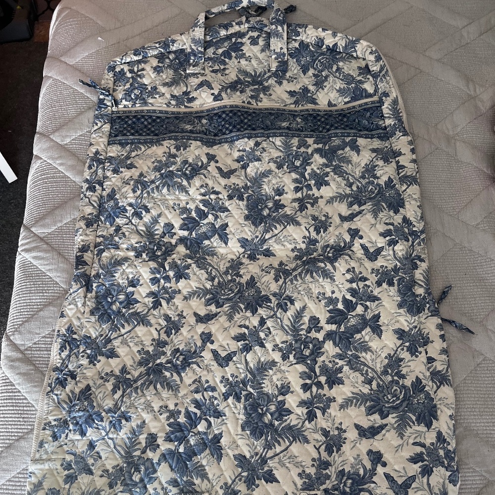 Vintage Vera Bradley Blue toile travel set